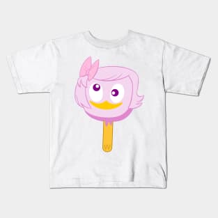 Ducktales Webby  Vanderquack Ice cream Kids T-Shirt